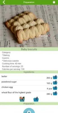 Kids recipes android App screenshot 2