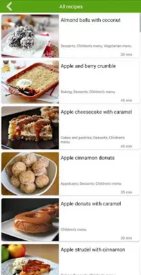 Kids recipes android App screenshot 3